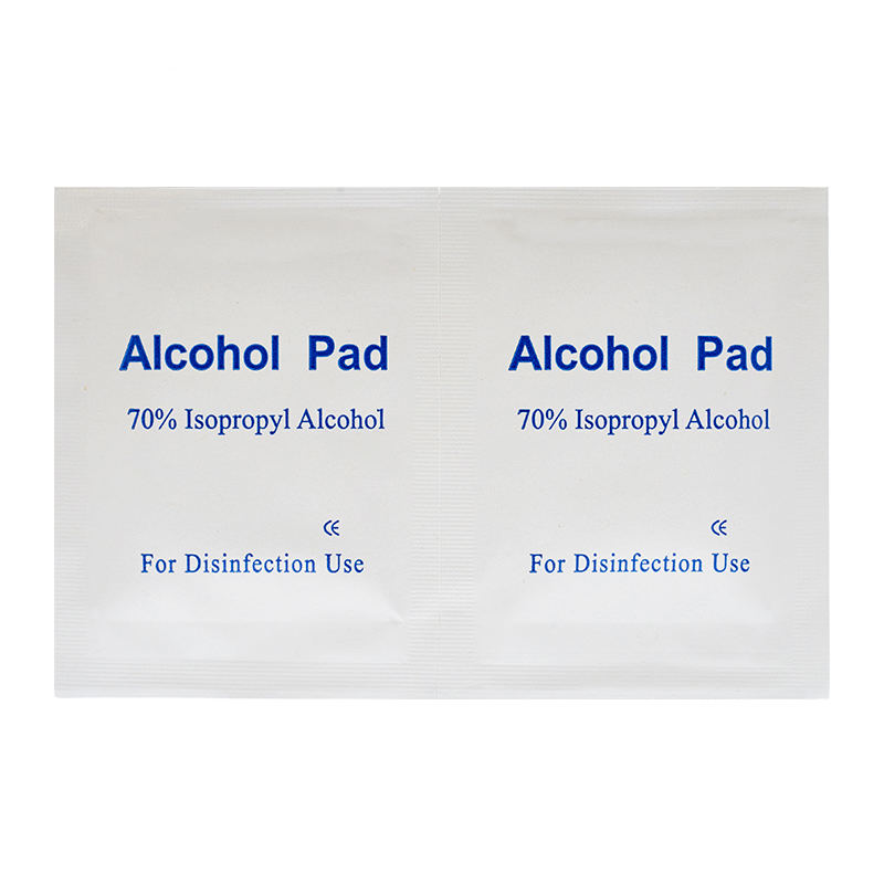 Logo tersuai ISO/CE Certificated Alcohol Wipes Prep Pads Saiz Besar