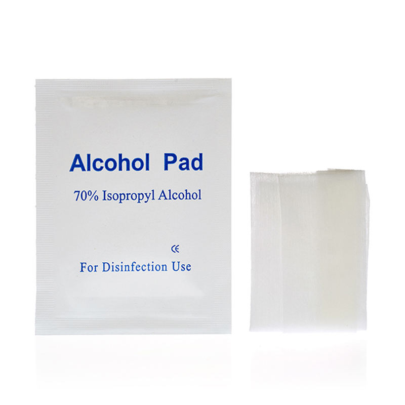 Logo tersuai ISO/CE Certificated Alcohol Wipes Prep Pads Saiz Besar